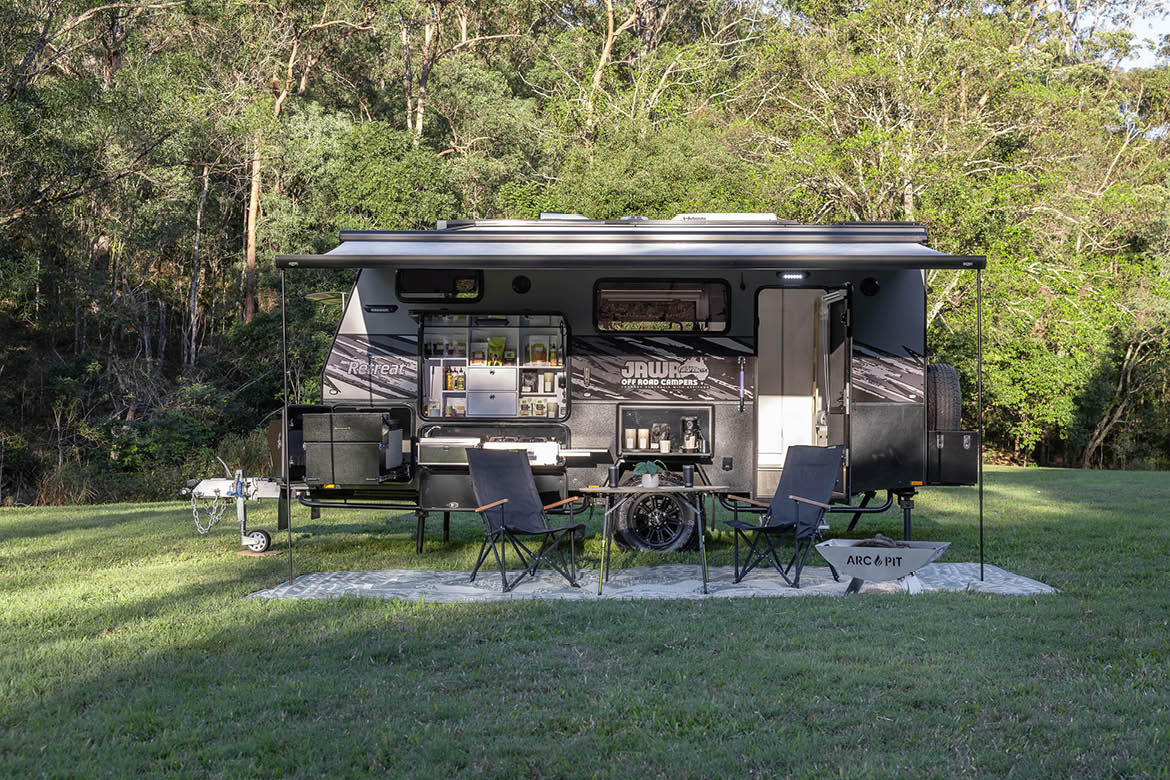 JAWA Off Road Campers Retreat Bunk