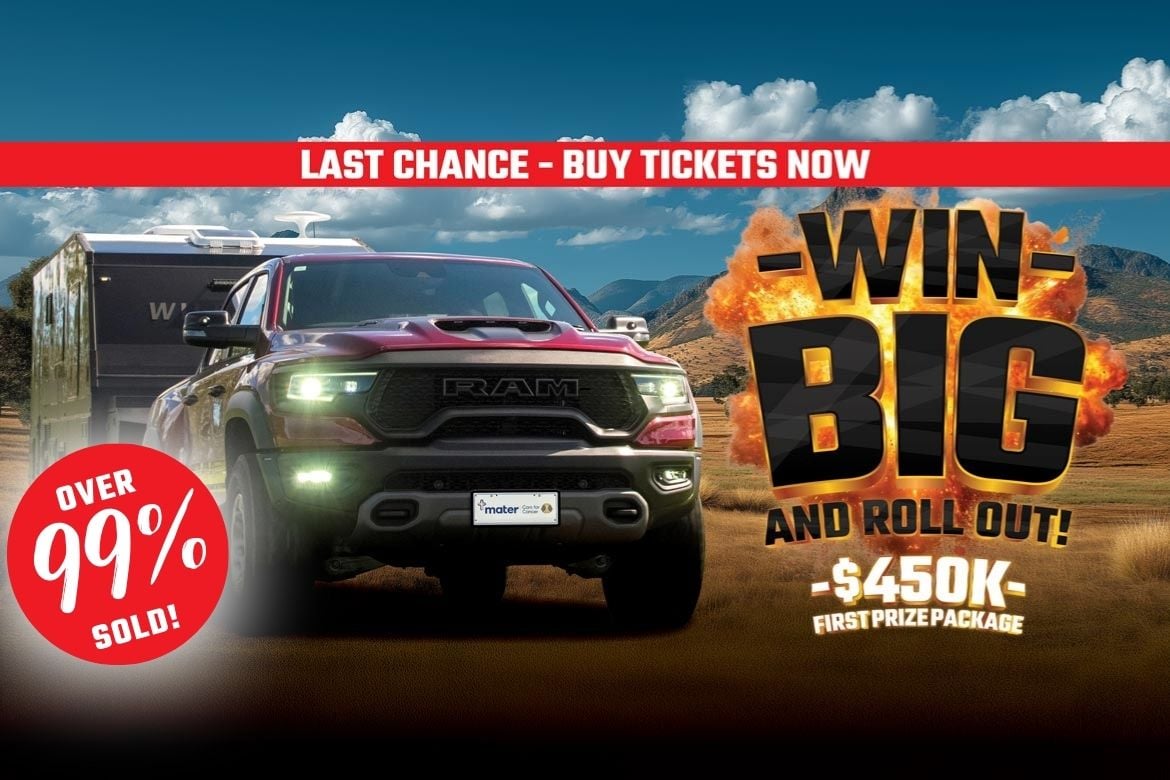 Mater Cars for Cancer lottery No. 124