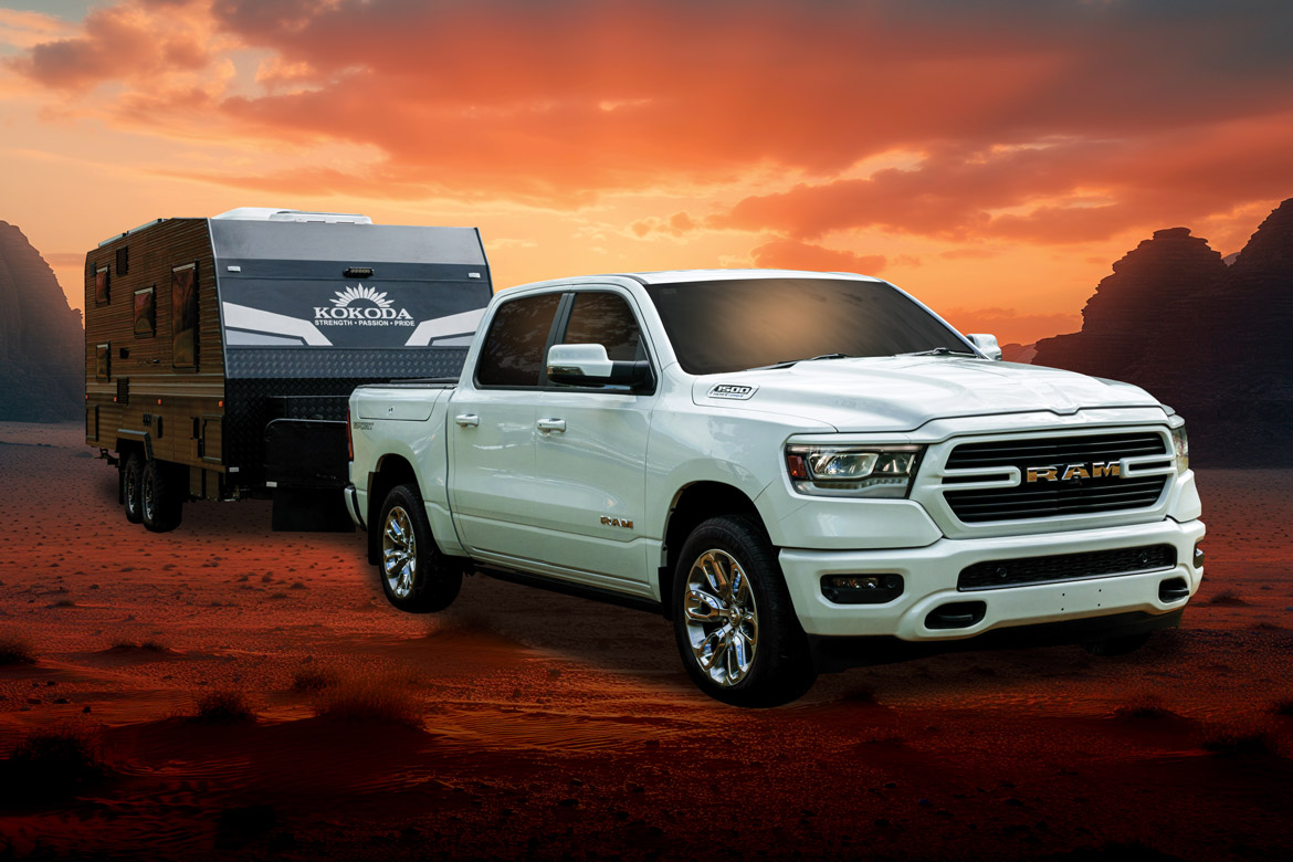 RAM 1500 and Caravan