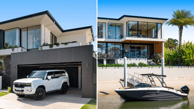 Toyota Prado Kakadu and Sea Ray Sport Boat