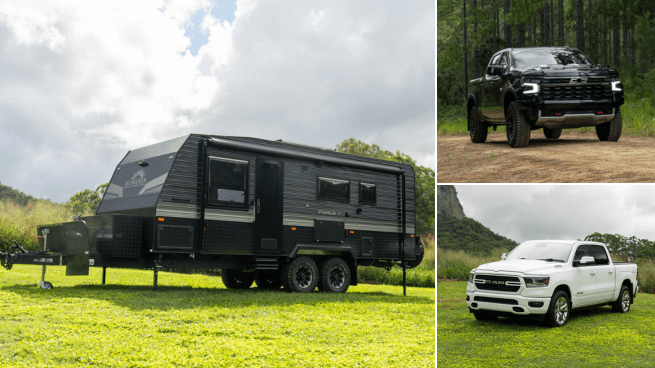 Kokoda Caravan, Chevy, RAM