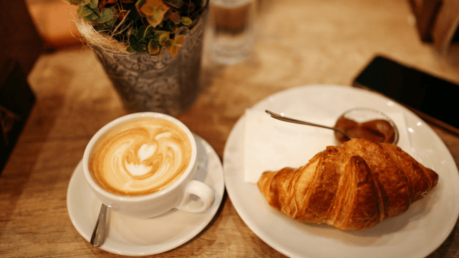 Pastry and Coffee