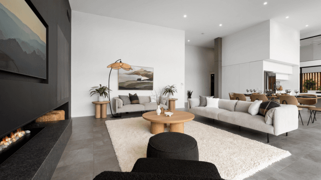 Open Plan Living, Dining and Kitchen