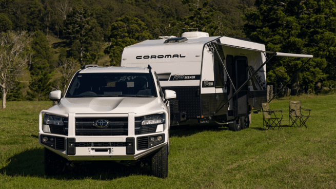 LandCruiser and Caravan