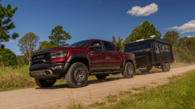 RAM Towing Caravan