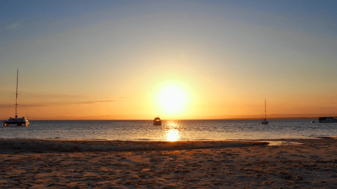 Sunset at Bribie Island